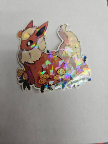 Handmade Pokemon Stickers Medium