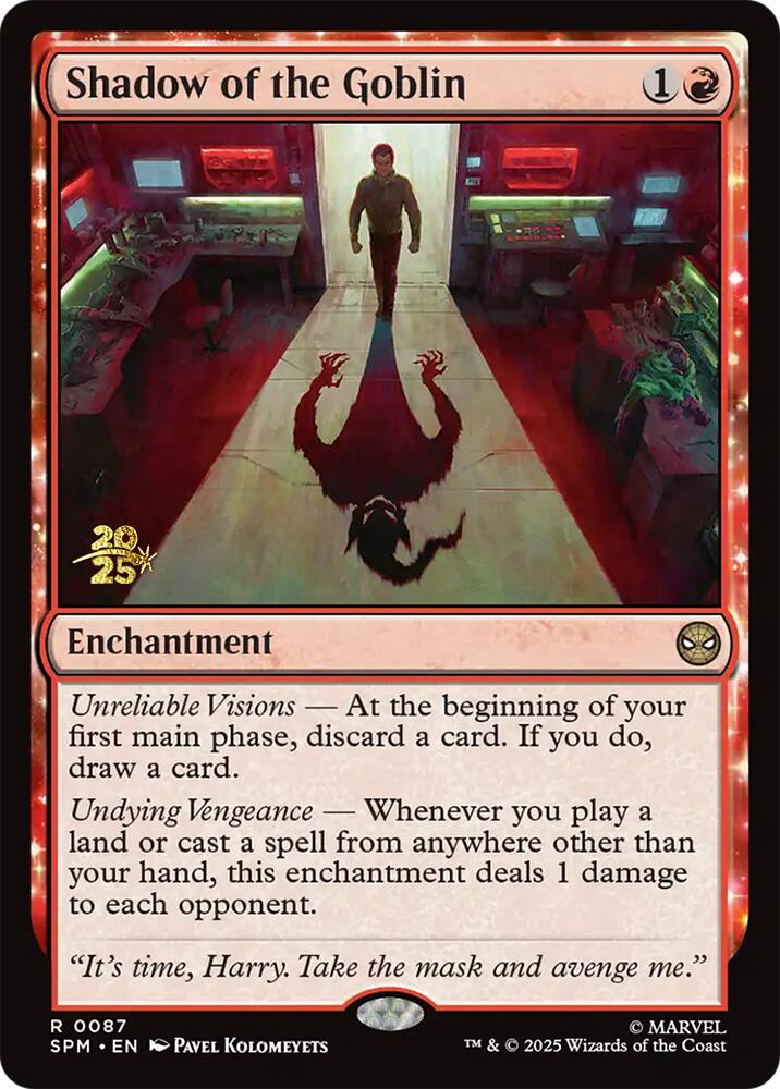 Shadow of the Goblin [Marvel's Spider-Man Prerelease Promos]