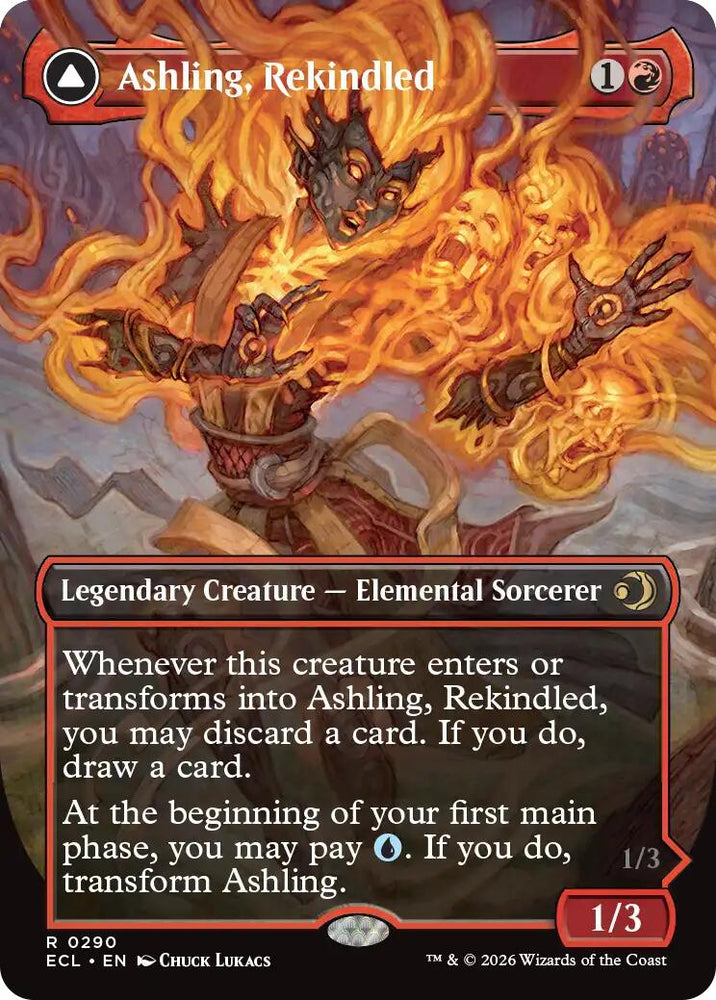 Ashling, Rekindled (Borderless) [Lorwyn Eclipsed]