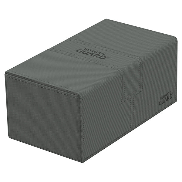 Deck Case: Twin Flip´n´Tray 200+ Standard Size Monocolor - Grey