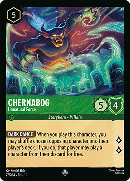 Chernabog - Unnatural Force (77/204) [Winterspell]