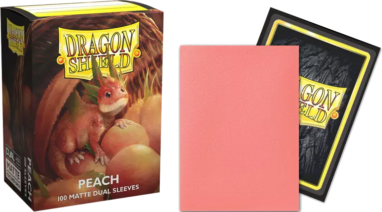 Dragon Shield: Dual Matte - Peach