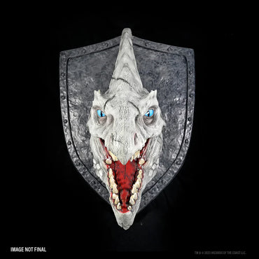 Foam Replica - D&D White Dragon - Trophy Plaque
