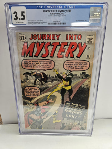 Journey Into Mystery #88 CGC 3.5