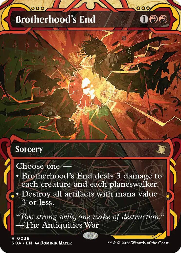 Brotherhood's End [Secrets of Strixhaven: Mystical Archive]