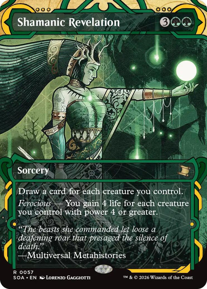 Shamanic Revelation [Secrets of Strixhaven: Mystical Archive]