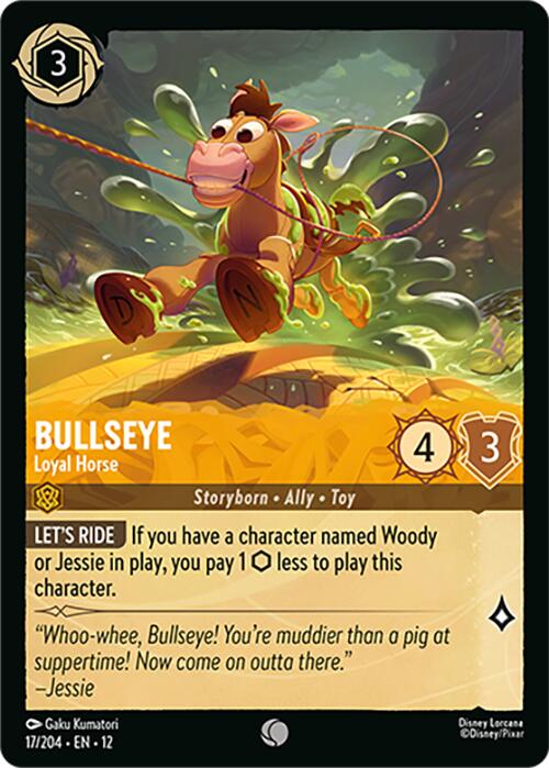 Bullseye - Loyal Horse (17/204) [Wilds Unknown]