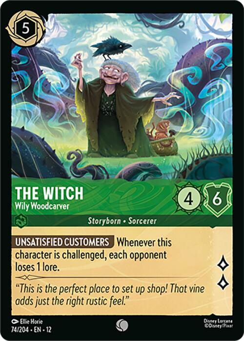 The Witch - Wily Woodcarver (74/204) [Wilds Unknown]