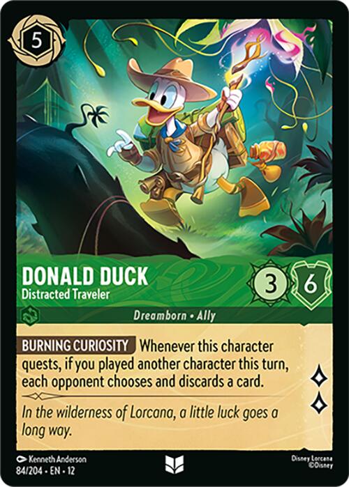 Donald Duck - Distracted Traveler (84/204) [Wilds Unknown]