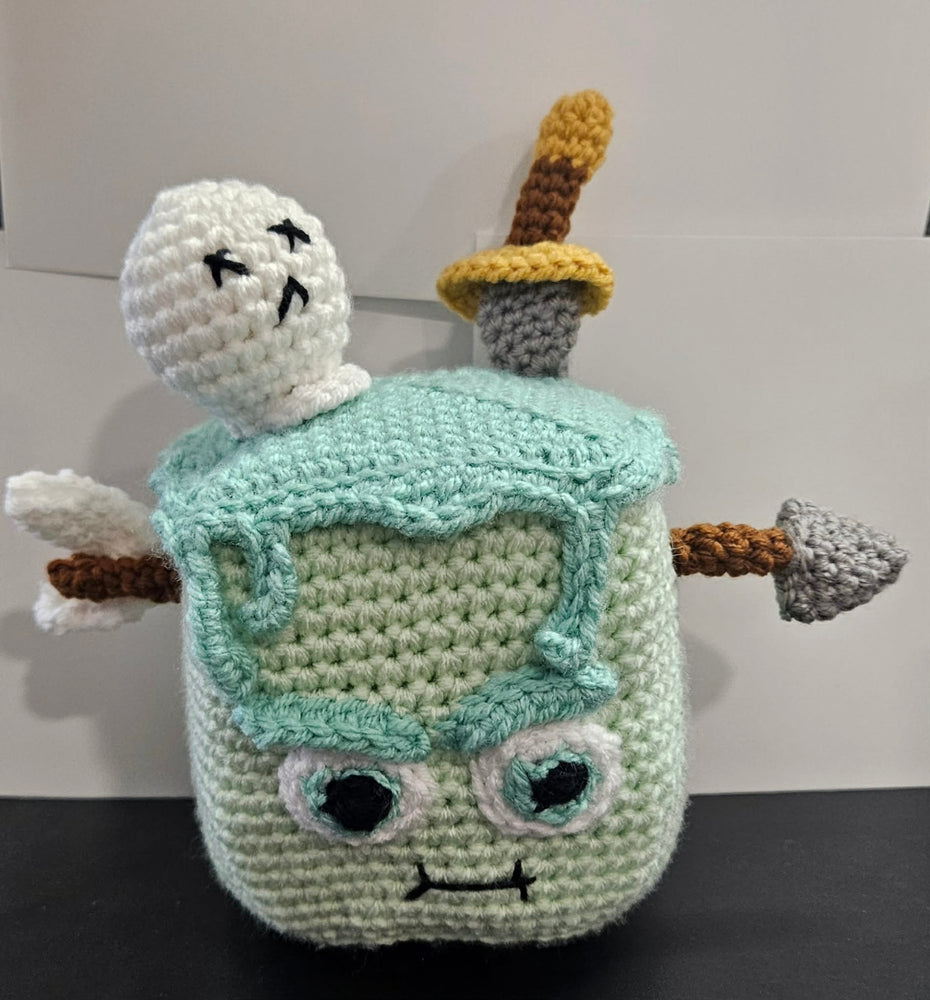 Crochet: Gelatinous cube