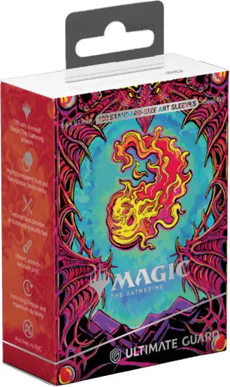 Ultimate Guard Art Sleeves MTG Mana Token Mountain Red