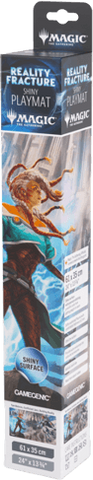 Reality Fracture Shiny Playmat - Tam Beleren, Conflicted/Jace, Building Reality