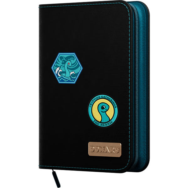 Binder: 4-Pocket DOMARU Cryptids Collection- Turquoise Loch