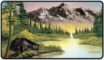 Ultra Pro Playmat: Bob Ross Moutain Retreat