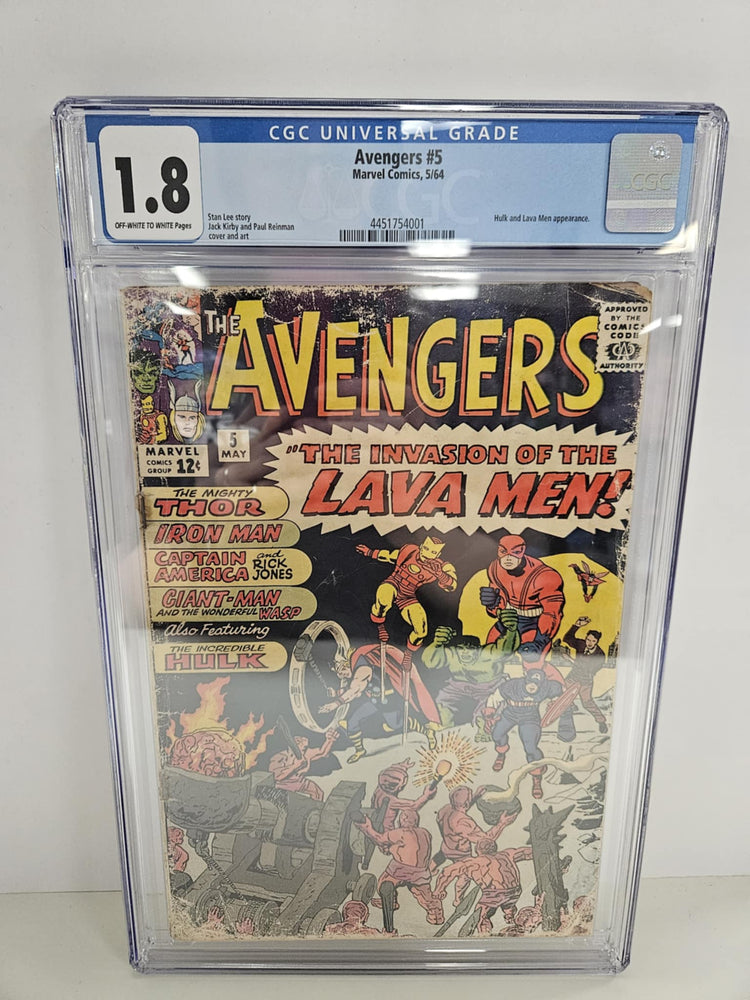 Avengers #5 CGC 1.8