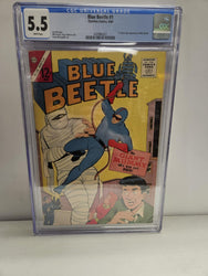Blue Beetle #1 CGC 5.5