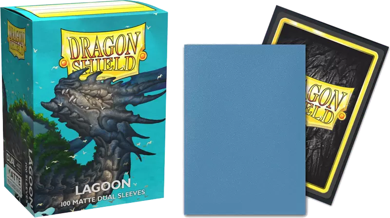 Dragon Shield: Dual Matte - Lagoon