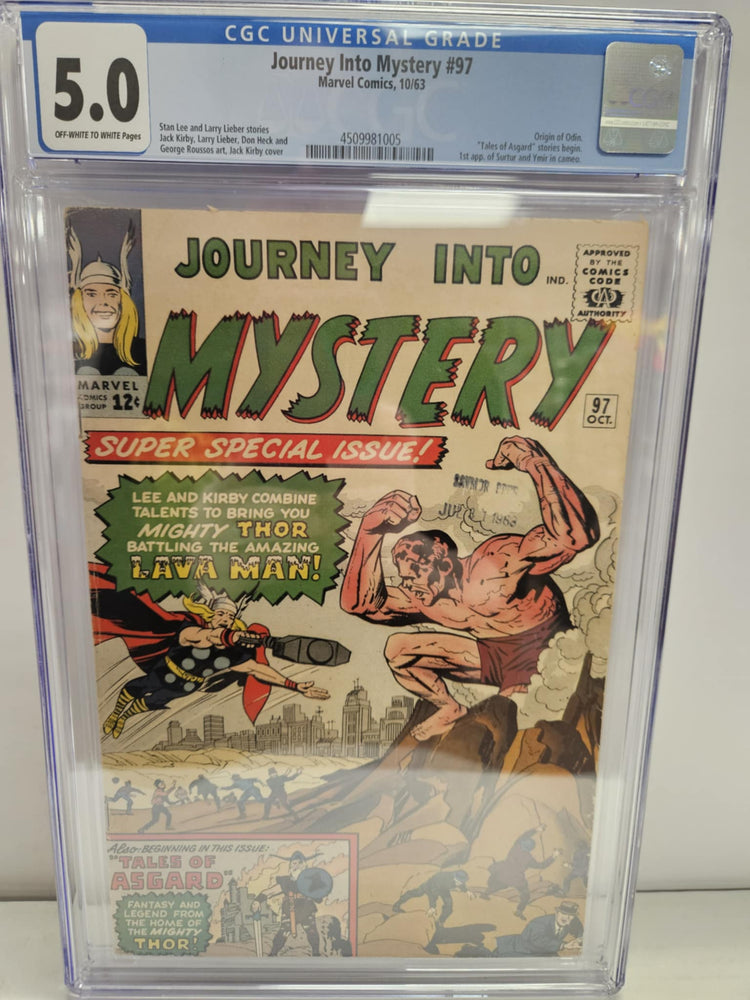Journey Into Mystery #97 CGC 5.0