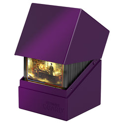 Ultimate Guard - Deck Case - Boulder 100+ Solid Purple