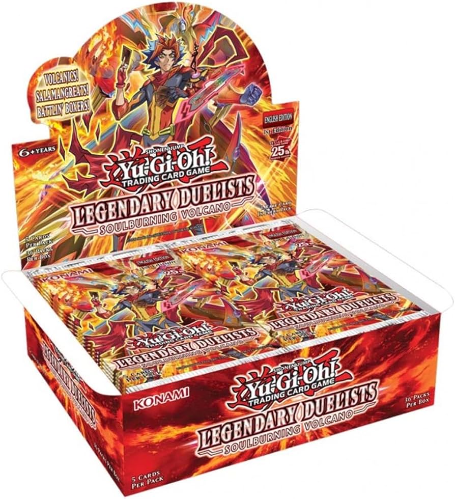 Yugioh: Legendary Duelists - Soulburning Volcano Booster Box