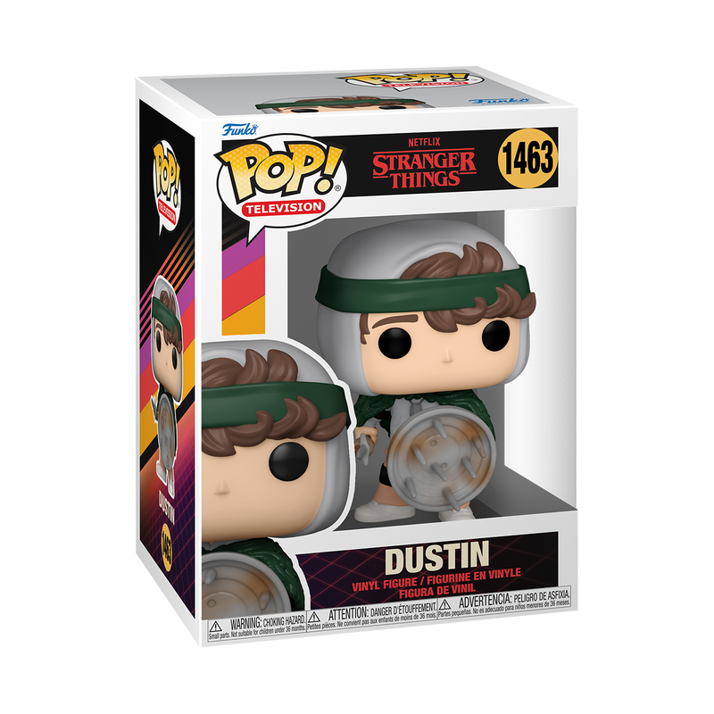 POP: Stranger Things POP - Dustin with Spear & Shield