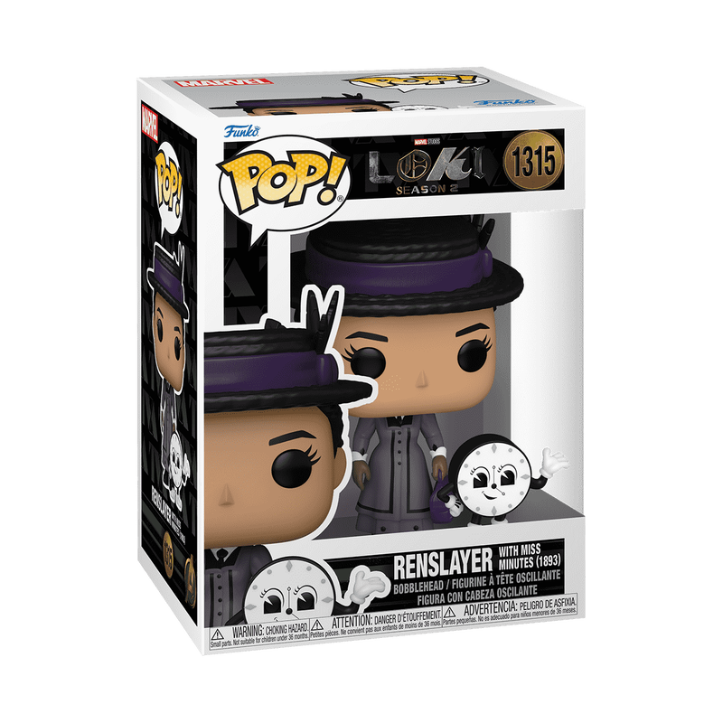 POP: Marvel POP - Loki - Buddy Renslayer with Miss Minutes (1893)