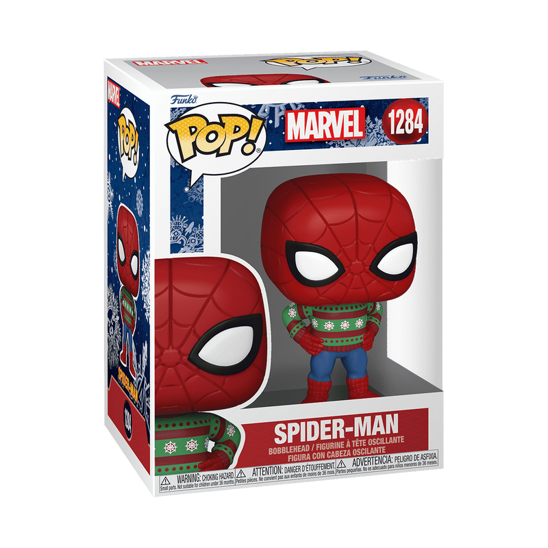 POP: Marvel POP - Spider-Man Sweater Holiday