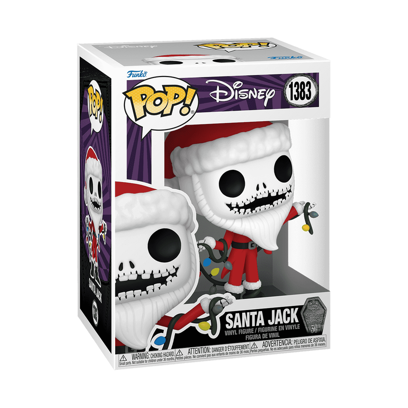 POP: Disney POP - Santa Jack - Nightmare Before Christmas 30th