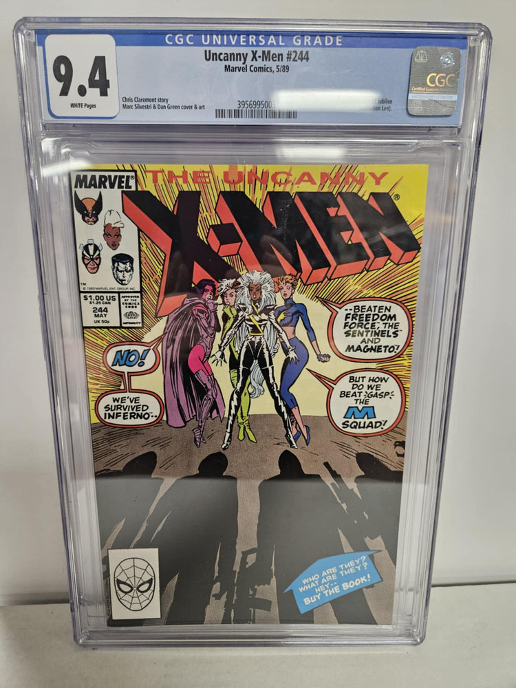 Uncanny X-Men #244 CGC 9.4