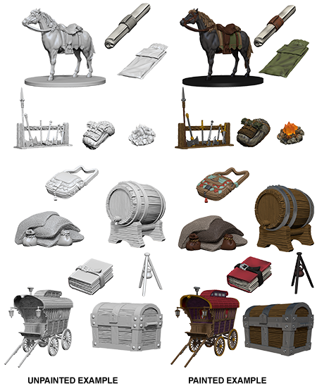 D&D Nolzur's Marvelous Miniatures: Adventurer's Campsite