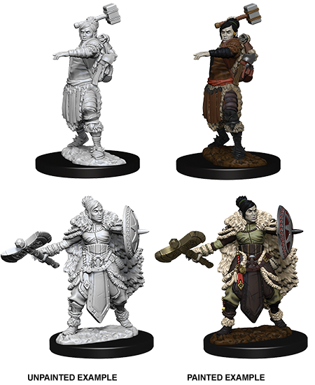D&D Nolzur's Marvelous Miniatures: Half-Orc Barbarian