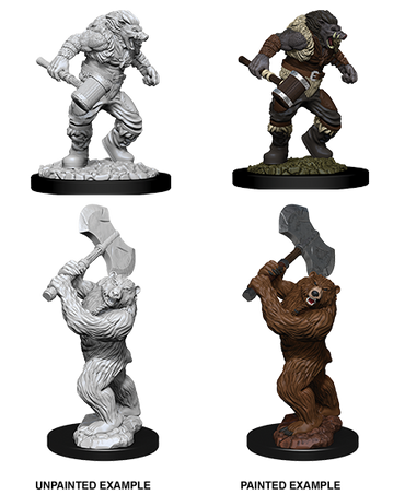 D&D Nolzur's Marvelous Miniatures: Wereboar & Werebear