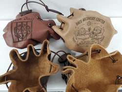Leather Dice Bag Small