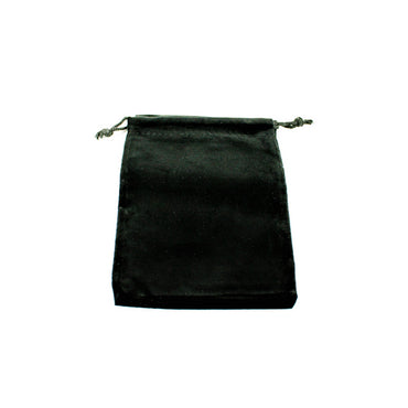 Velour Dice Pouch Black (SM)