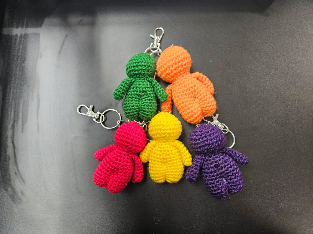 Crochet Doctor Who Jelly Babies