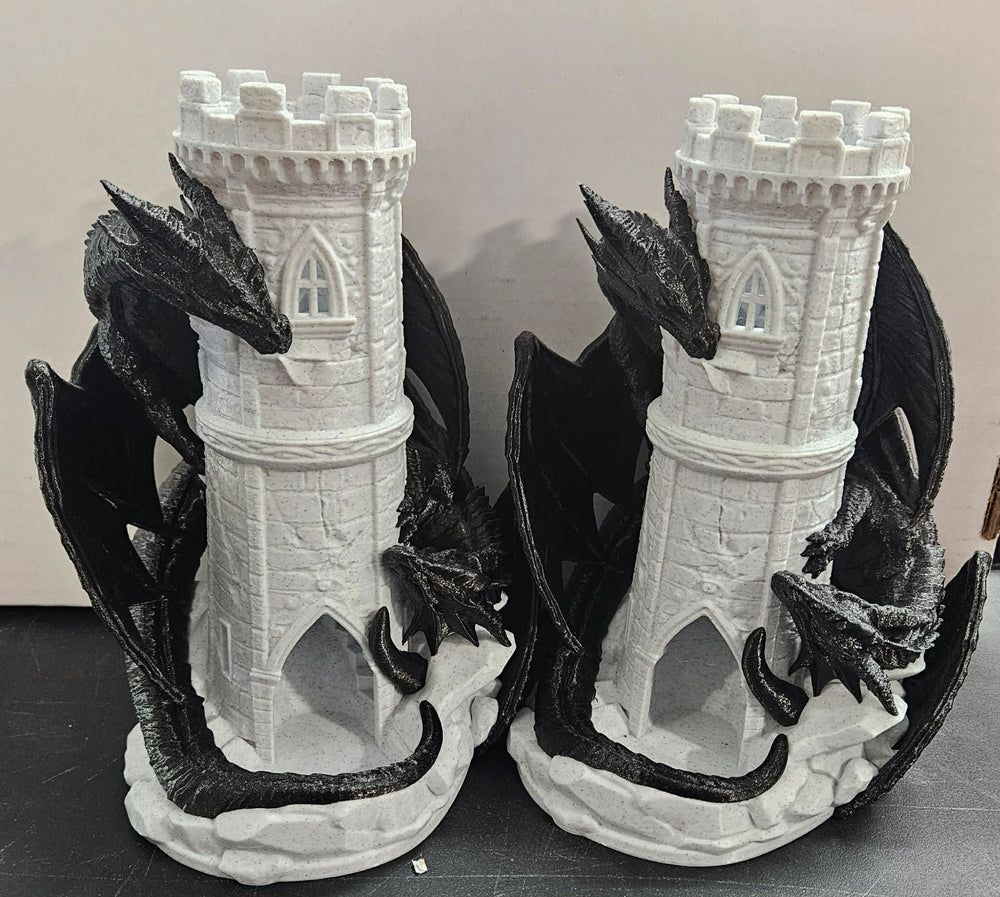 3-D Print Dragon Dice Tower