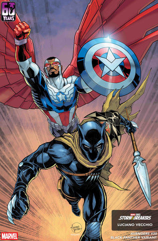 Avengers #35 Luciano Vecchio Black Panther Variant