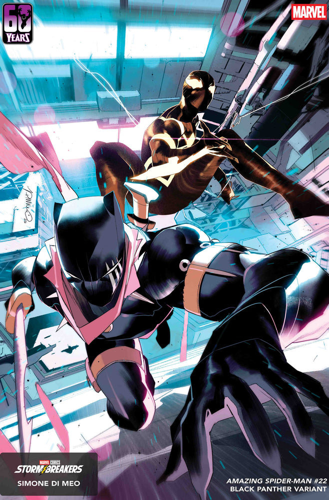 Amazing Spider-Man #22 Simone Di Meo Black Panther Variant