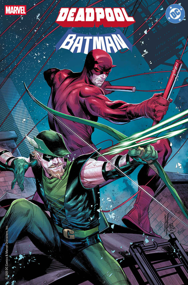 Marvel/DC: Deadpool/Batman #1 Marco Checchetto Variant