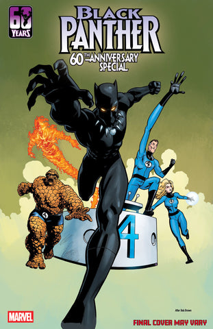 Black Panther 60 Th Anniversary Special #1 Mike Hawthorne 250 Th Homage Variant