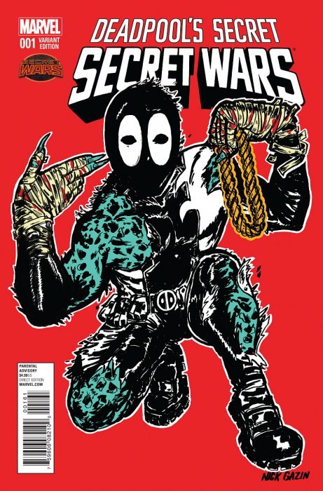 Deadpool's Secret Secret Wars #1 (Nick Ganzin Variant)