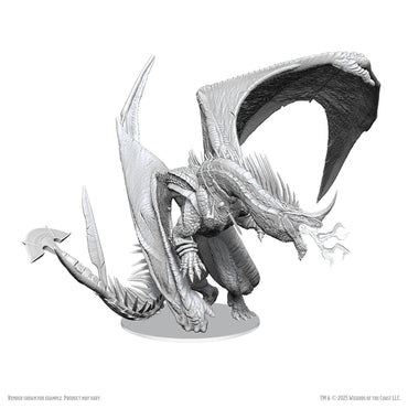 D&D Nolzur's Marvelous Miniatures: Unpainted Minis- Anthradusk, Ancient Blue Dragon