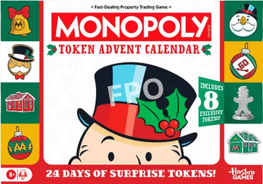 Monopoly Token Advent Calendar