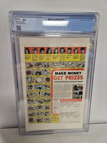 Black Lightning #1 CGC 8.0