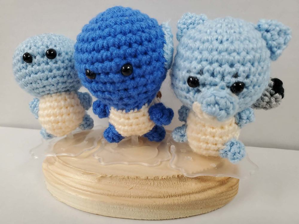 Crochet: Pokemon Mini Set - Squirtle