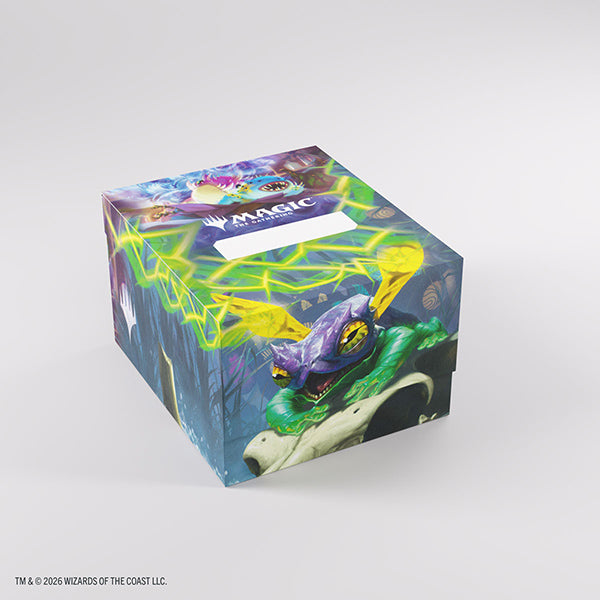 Deckbox: MTG Soft Crate 100+ XL- Secrets of Strixhaven- Bogwater Lumaret/Dina, Essence Brewer