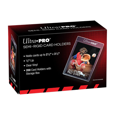 Ultra Pro: Semi Rigid 1/2 Inch Lip Sleves