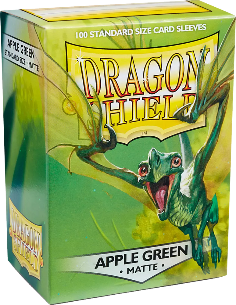 Matte Sleeves (100) - Apple Green
