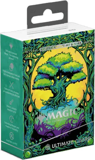 Ultimate Guard Art Sleeves MTG Mana Token Forest Green