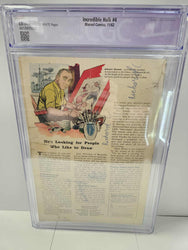 Incredible Hulk #4 CGC 2.5 Restored Grade